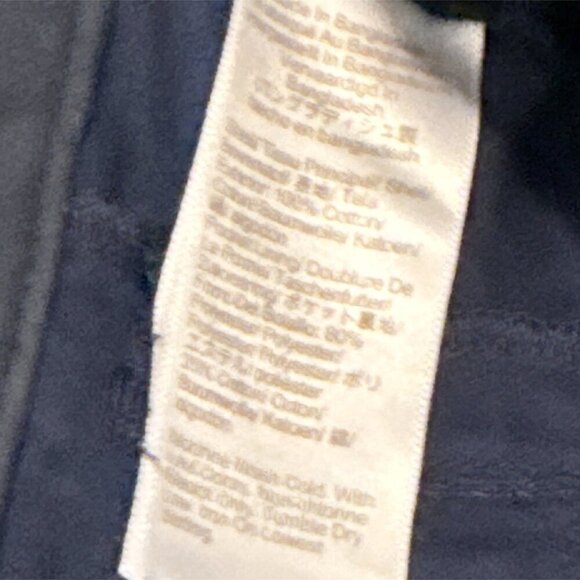 J. Crew Women's 7" Flex Chino Shorts Navy Pockets Preppy Size 2 NWT - Picture 4 of 6